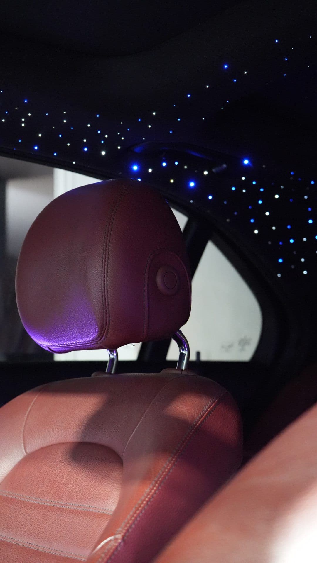 Starlight headliner installation