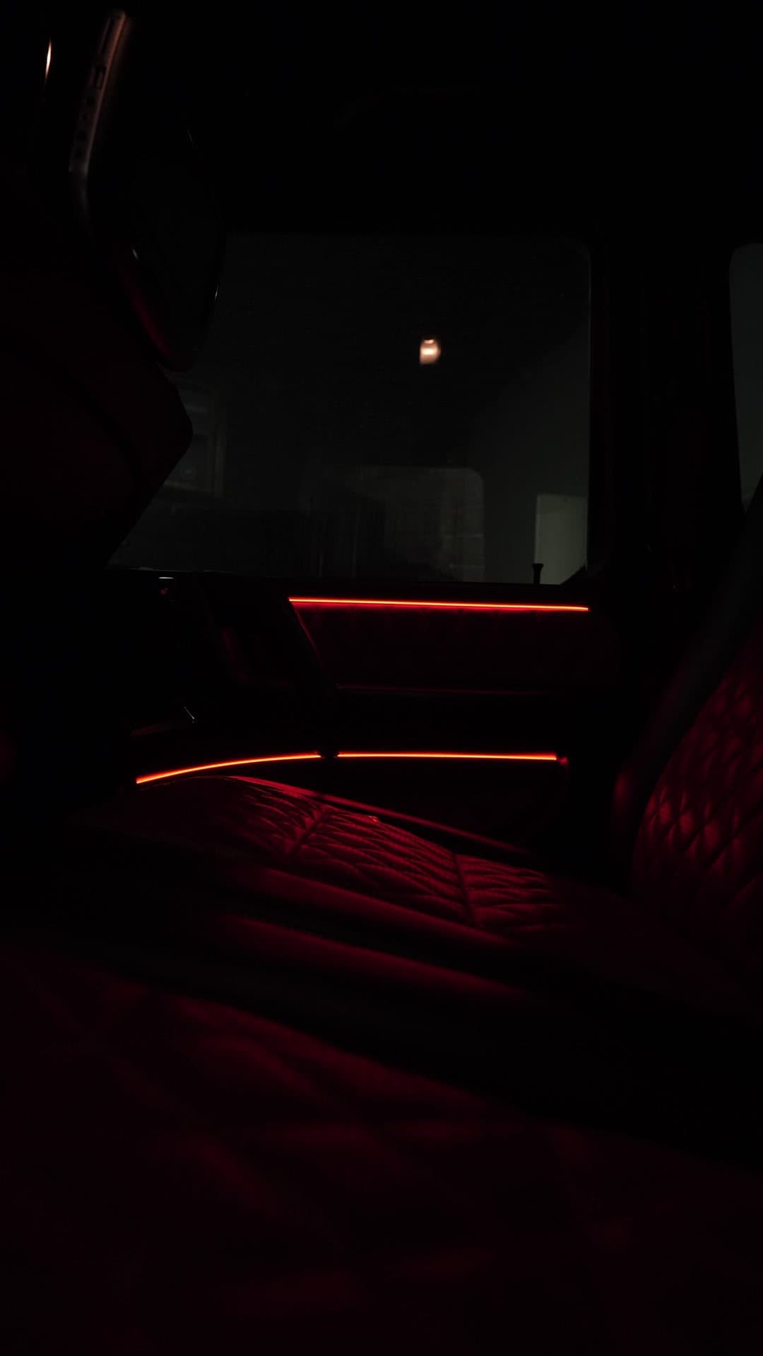 G-Wagon AMG — rear seat ambient strips