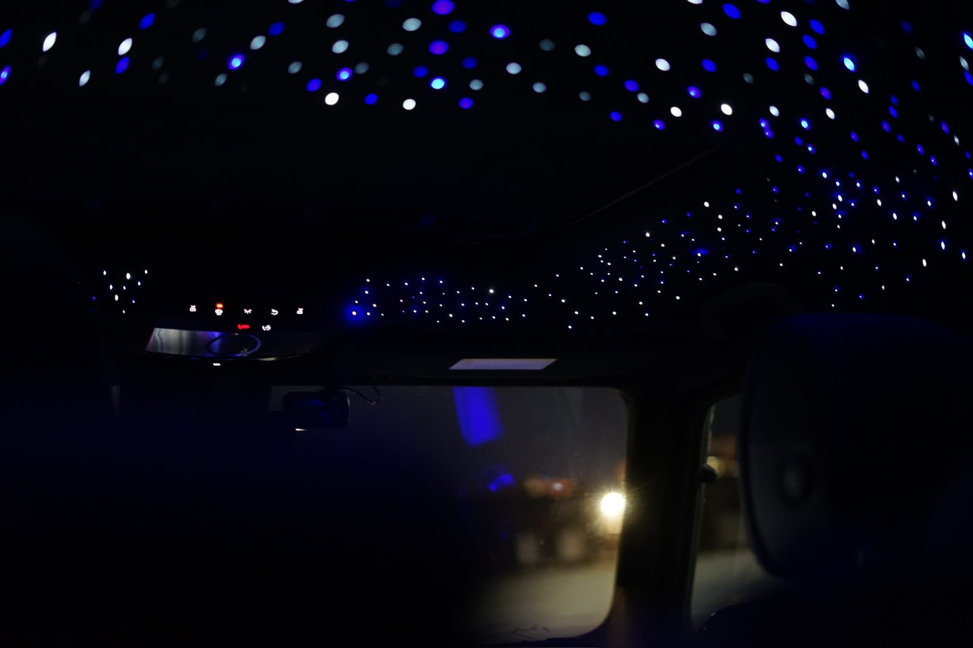 G-Wagon starlight — full ceiling shot